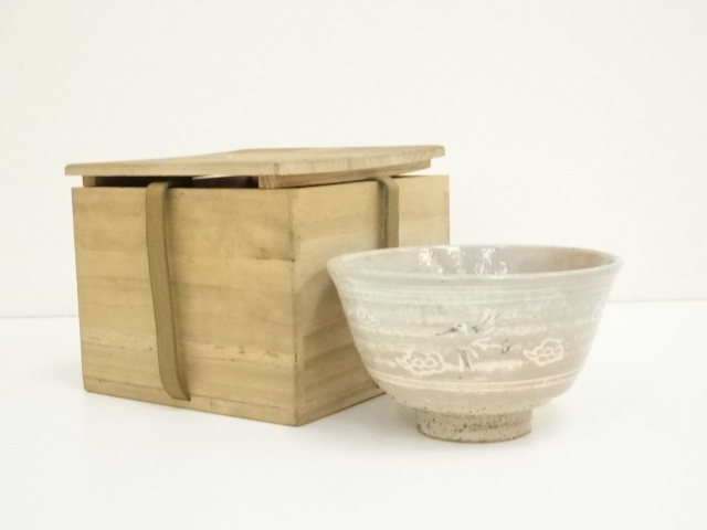 JAPANESE TEA CEREMONY / HAGI TEA BOWL CHAWAN / ARTISAN WORK